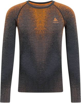 ODLO Herren Unterhemd BL TOP crew neck l/s BLACKCOMB in grau