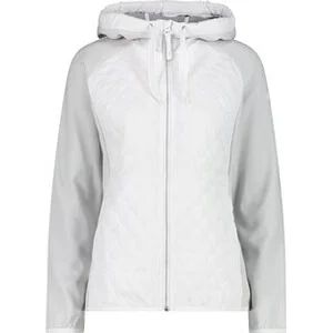 Damen Kapuzensweat WOMAN JACKET HYBRID FIX HOOD in grau