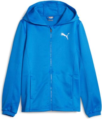 PUMA Kinder Kapuzensweat FIT Full-Zip DK B in blau