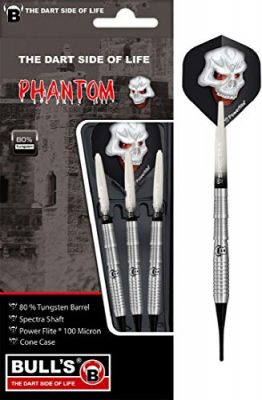 BULL'S Phantom PT4 Soft Dart in 017 farbig silber