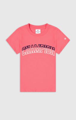 Crewneck T-Shirt in pink 