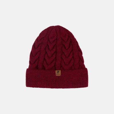 Valbella Beanie in 3715 blood red