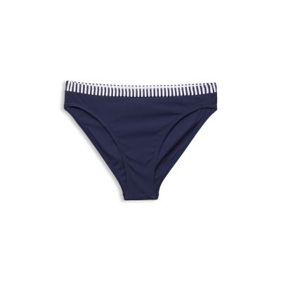 Bikinihose mit mittlerem Bund in blau