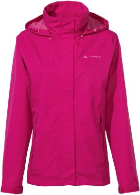 Damen Funktionsjacke VAUDE Damen Kapuzen Jacke Escape Light in pink