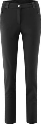 MAIER SPORTS Damen Softshell Hose Lapilli W in schwarz