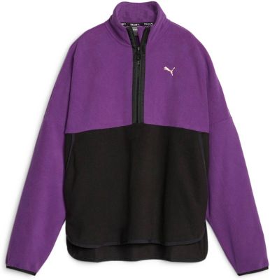 PUMA Damen Jacke FIT POLAR FLEECE 1/2 in lila