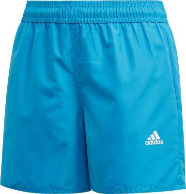 adidas Kinder Classic Badge of Sport Badeshorts in blau