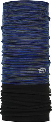 P.A.C. Schal Merino Fleece in blau