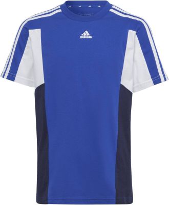 ADIDAS Kinder Shirt U 3S CB TEE in blau