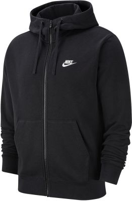 M NSW CLUB HOODIE FZ FT 010 L in schwarz