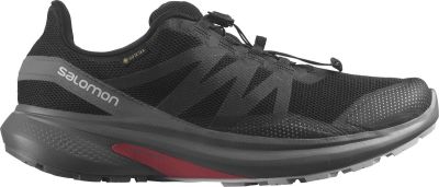 SALOMON Herren Trailrunningschuhe SHOES HYPULSE GTX Black/QuSh/LunRoc in grau