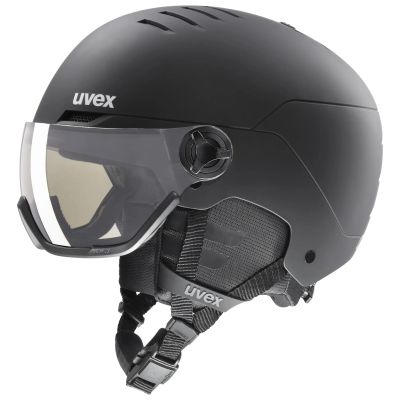 uvex wanted visor pro V black matt 58-61 in schwarz