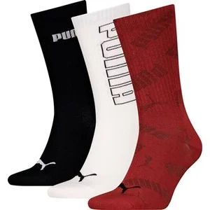 Herren Socken UNISEX MESH LOGO CREW SOCK 3, in rot