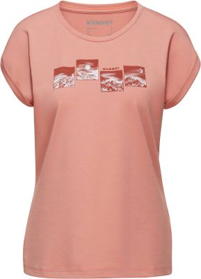 MAMMUT Damen Shirt Mountain T-Shirt Women Day and Night in rosa