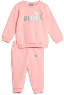 PUMA Kinder Sportanzug MINICATS ESS Crew Jogger in pink