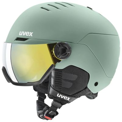 uvex wanted visor oxid green matt 54-58 in 1105 oxid green matt