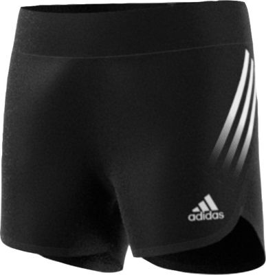 adidas Kinder AEROREADY 3-Streifen Shorts in schwarz