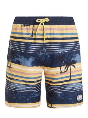 PRTJASON JR beachshort in blau