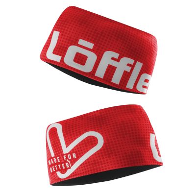 LOEFFLER HEADBAND WIDE 551 - in rot