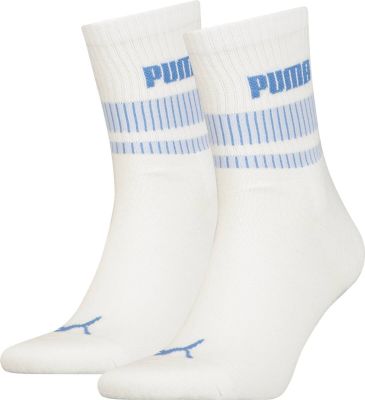 PUMA Herren Socken UNISEX NEW HERITAGE SHORT CREW in weiß