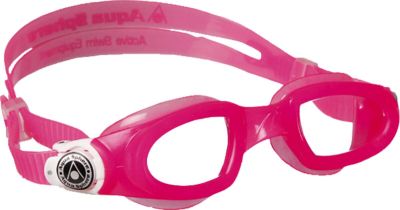 AQUASPHERE Brille MOBY KID Schwimmbrillen U Artikelnummer EP309 0209LC PINK WHITE LENS CLEAR