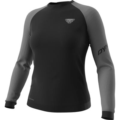 Speed Polartec® Langarmshirt Damen in 0538 quiet shade melange/0910