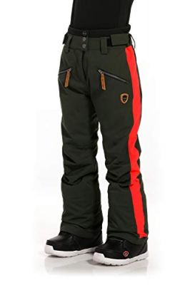 REHALL Kinder Hose LATOYA-R-jr Snowpants Girls in 4001 olive