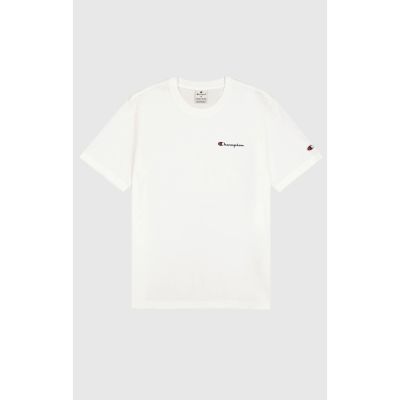 Crewneck T-Shirt in weiß