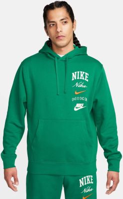 NIKE Herren Kapuzensweat M NK CLUB BB PO HDY STACK GX in grün