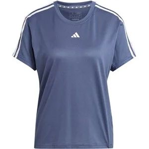 AEROREADY Train Essentials 3-Streifen T-Shirt in blau