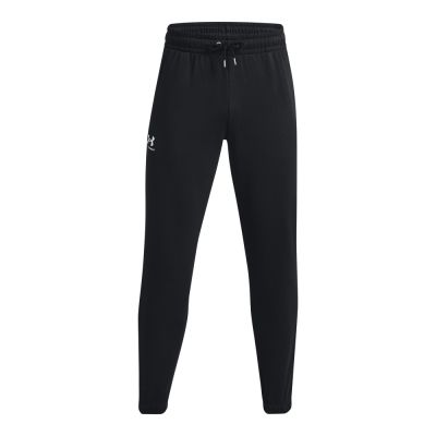 UA ESSENTIAL FLEECE JOGGER in schwarz