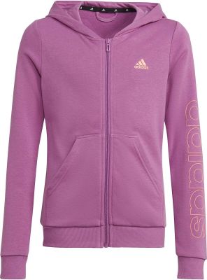 ADIDAS Kinder Kapuzensweat G LIN FZ HD in lila