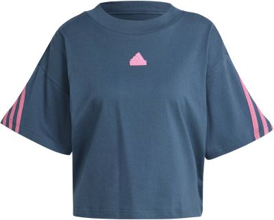 ADIDAS Damen Shirt W FI 3S TEE in blau