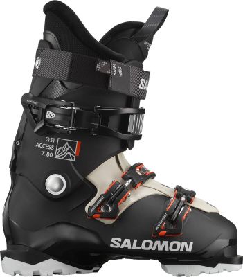 SALOMON Herren Ski-Schuhe ALP. BOOTS QST ACCESS X80 GW Bk/Rainy/Wh in schwarz