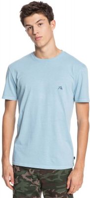 QUIKSILVER Herren T-Shirt BASICBUBBLEEMBY M TEES in silber