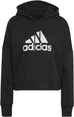 ADIDAS Damen Kapuzensweat W FI BOS HOODIE in schwarz