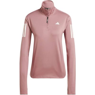 Damen Rollkragen Own the Run Half-Zip in pink