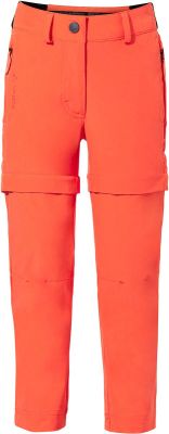 VAUDE Kinder Hose Kids ZO Pants Slim Fit in orange