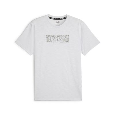 MEN`S GRAPHIC TEE TRAIN PUMA in grau