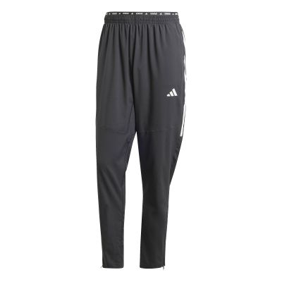 Own the Run 3 Stripes Pant in schwarz