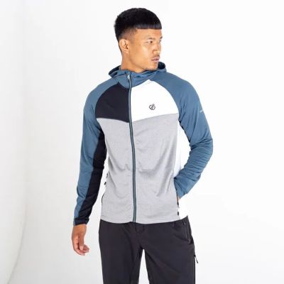 DARE2B Jacke Content Core Stretch in ash grey marl/orion grey/white