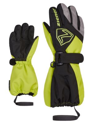 LAURO AS(R) glove junior in 12490 black.lime