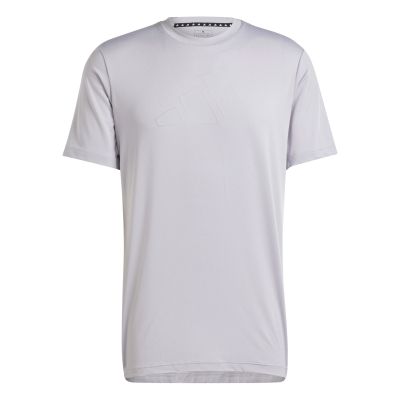 ADIDAS MEN BIG LOGO T-SHIRT in grau