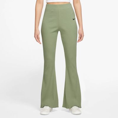 NIKE Damen Sporthose W NSW RIB JRSY PANT in weiß