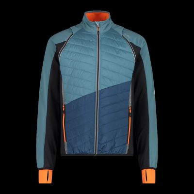 MAN JACKET WITH DETACHABLE SLEEVES in 21er hydro-bluesteel