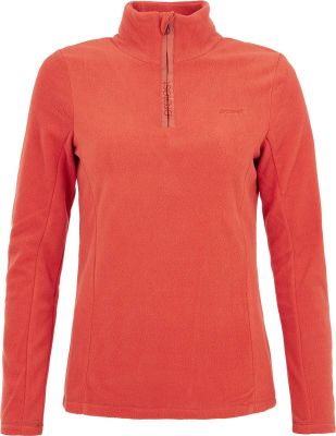 PROTEST Damen Rolli MUTEZ 1/4 zip top in rot