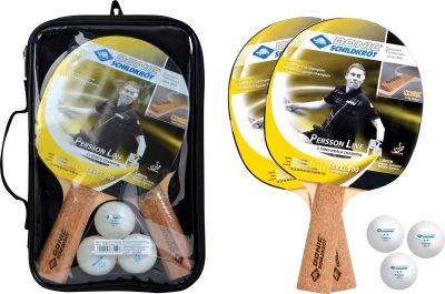 Donic-Schildkröt Tischtennis-Set Persson 500 Kork in braun