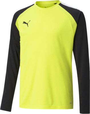 PUMA Kinder Shirt teamPACER GK LS Jersey Jr in gelb