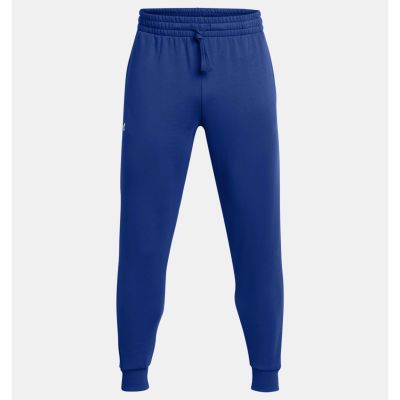 UA Rival Fleece Joggers in blau