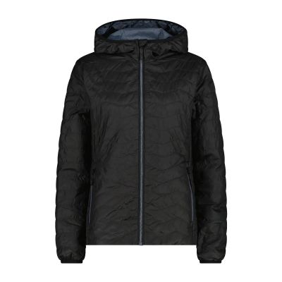 WOMAN JACKET FIX HOOD in 901 